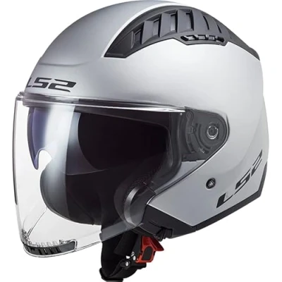 Imagen de LS2, Casco Moto Jet Copter II Solid Matt Silver, XS