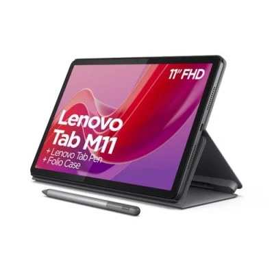 Imagen de Tablet Lenovo Tab M11, Gris, 128GB, WiFi, 11&quot; WUXGA, 8GB RAM, MediaTek Helio G88, Android, Incluye Lápiz y Funda