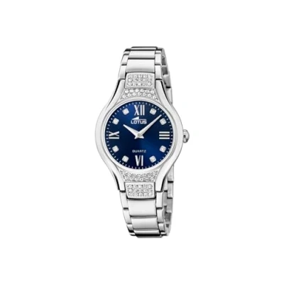 Imagen de Lotus Reloj Mujer Solotempo Con Cristales En La Caja 18910/4, turquesa
