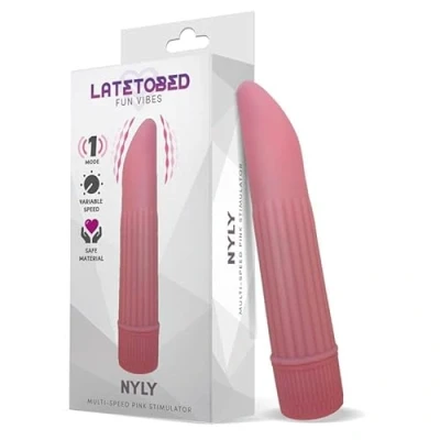 Imagen de Latetobed Masajeadores Marca Nyly Estimulador Multi Velocidad Rosa