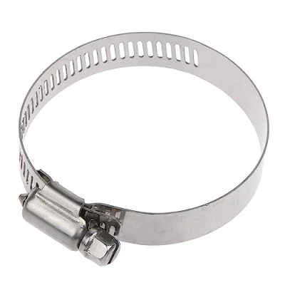 Imagen de SXRQ Abrazaderas de manguera accionamiento acero inoxidable 75 mm, tubo gusano ajustable, agua, clip fijo resorte