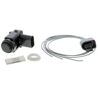 Imagen de VEMO V10 72 10822 Sensores de Aparcamiento delante negro Sensor ultrasonido VOLKSWAGEN: Touran I, Touareg II, AUDI: Q7