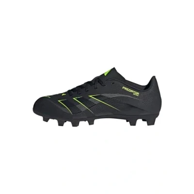 Imagen de adidas Performance Predator CLUB Botas de fútbol con tacos, Hombre, Talla: 48, Core black/carbon/lucid lemon Zapatos
