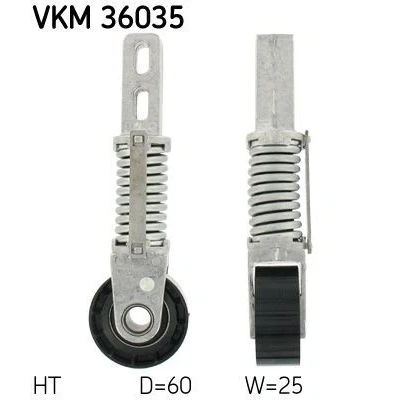 Imagen de SKF VKM 36035 Polea Tensora RENAULT: MEGANE I Grandtour, 1, 1 Coach