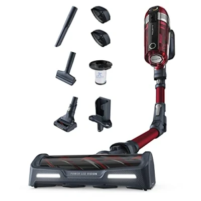 Imagen de Rowenta XForce Flex 11.50 RH9829 Aspiradora escoba sin cable, cabezal con luces Led, gran potencia, batería extraíble de 22 V, autonomía 45 min tubo flexible