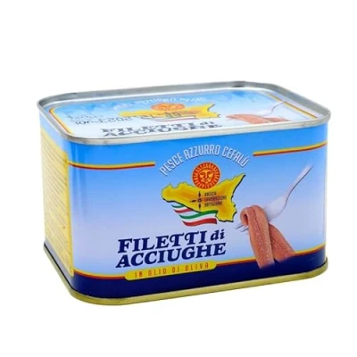 Imagen de Filetes de Anchoas en Aceite Oliva lata 720 gr