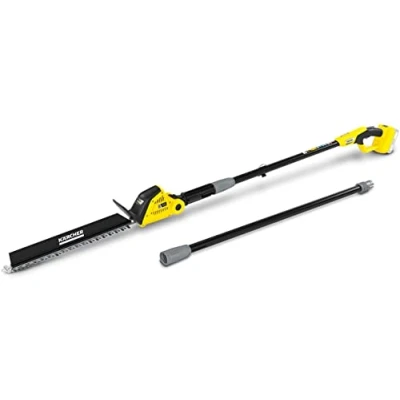 Imagen de Kärcher 18 V Cortasetos pértiga PHG 45, longitud de corte: 45 cm, prolongación, cabezal corte inclinable, rendimiento: máx. 250 500 m, compatible con la batería V, no incluida