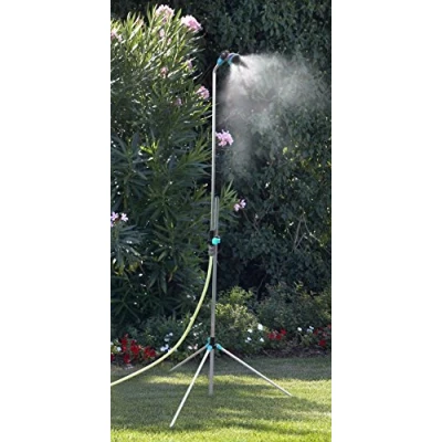 Imagen de S&amp;M 580727 Nebulizador y ducha portátil con trípode de altura regulable