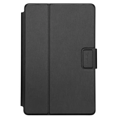 Imagen de Targus funda universal rotativa 360º Safe Fit para tablets de 9 10,5&quot;, soporte tablet con acceso total a controles y puertos, rígida Negro, THZ785GL