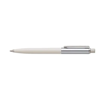 Imagen de Sheaffer Sentinel White Ballpoint Pen with Chrome Trim