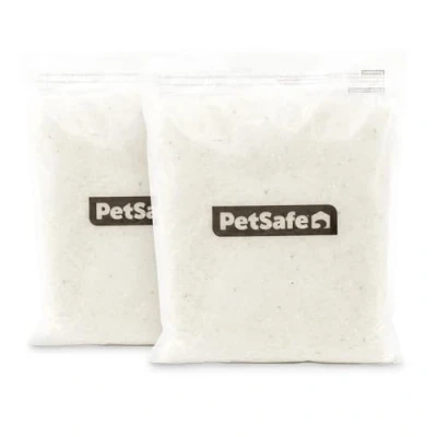 Imagen de PetSafe ScoopFree Arena de Cristal Premium no perfumada, Control Superior del Olor, Poco Rastro para una Menor Suciedad, Dura hasta 1 Mes, 4 kg en Total (2 Unidades Bolsas 2 kg)