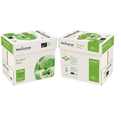 Imagen de NAVIGATOR NAVA475 2 75 g/m² A4 Eco logical Papel 10x Reams (5,000 Sheets) 2x Box