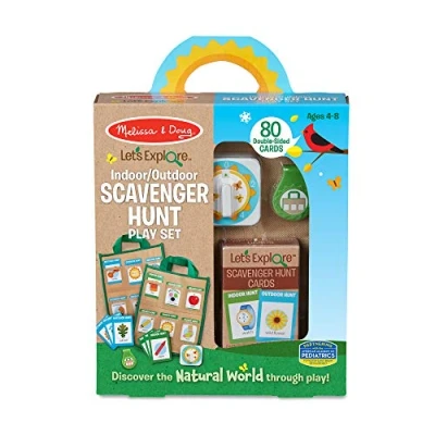 Imagen de Melissa &amp; Doug Let&#039;s Explore Juego de Caza carroñero para Interiores y Exteriores, 3 + Regalo niño o niña