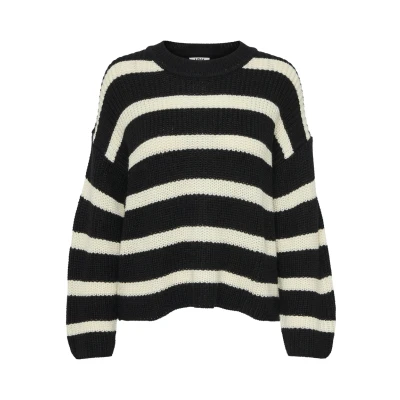 Imagen de JDY Jdyjusty Stripe Jersey de punto, Mujer, Talla: XS, Black