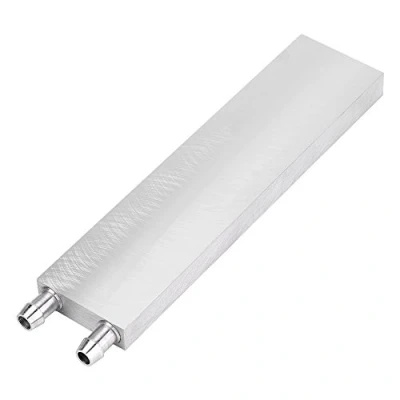 Imagen de ASHATA Bloque de Refrigeración Agua Aluminio,Sistema Disipación Calor para PC, Ordenador, CPU,para por Líquida Portátil(40 * 160 12 mm)