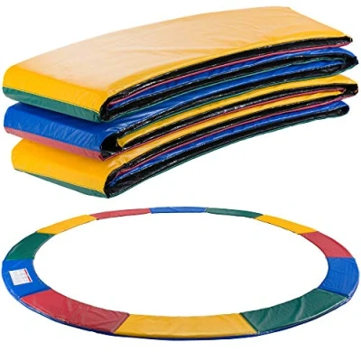 Imagen de Arebos Cubierta para Borde de Cama elástica 396 cm 100% Resistente a los Rayos UV Protección Bordes Desgarros Colorido
