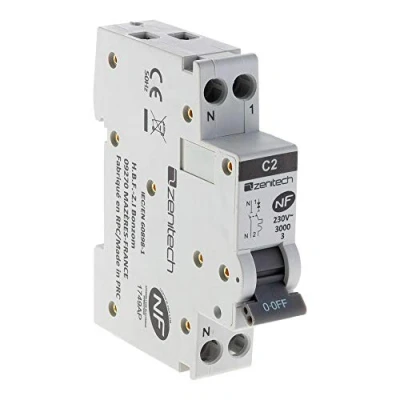 Imagen de Zenitech Ph circuit breaker No 3Ka Nf 02A 230 V