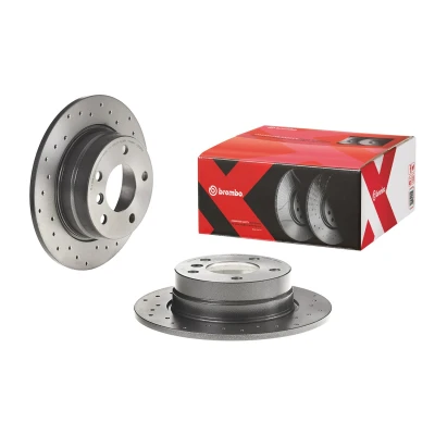 Imagen de BREMBO XTRA LINE 08.9787.1X Disco de freno 280 10 5 perforado, macizo revestido altamente carbonizado con tornillos BMW: 1 Hatchback