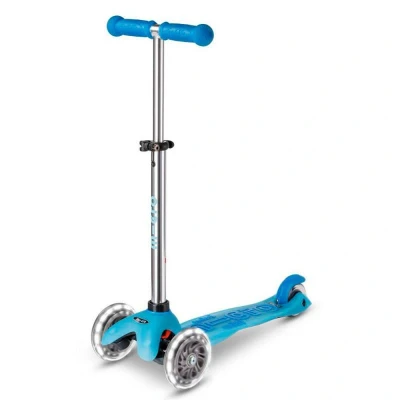 Imagen de Patinete Mini Micro Deluxe Glow Blue con Luces LED