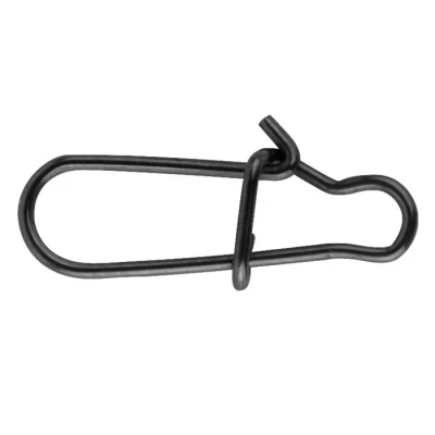 Imagen de Spro Easy Snap &#039;Matt Black&#039; Tamaño 4 (18 piezas) Material pequeño de pesca