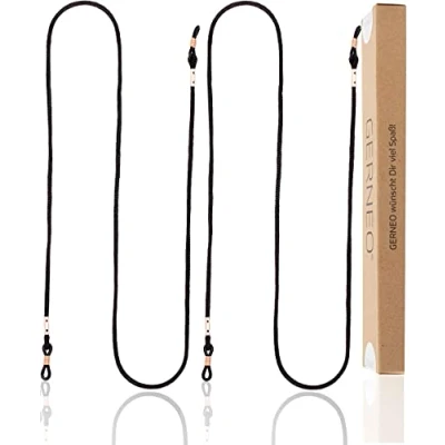 Imagen de GERNEO® París correa para gafas de tela cordón unisex extra largo sol y lectura soporte cobre