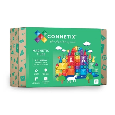 Imagen de Construcción Connetix Rainbow Creative 102 Piezas