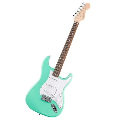 Imagen de Fender Squier Debut Series Stratocaster Guitarra Eléctrica, para Principiantes, con 2 Años de Garantía, Seafoam Green