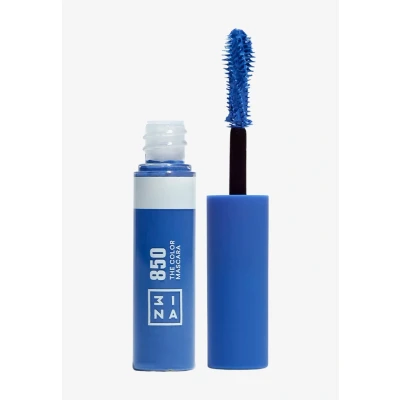 Imagen de 3INA MAKEUP The Color Mascara 850 (mini) de pestañas Azul con Keratina Definición para Ojos sensibles Tamaño Viaje Vegan Cruelty Free