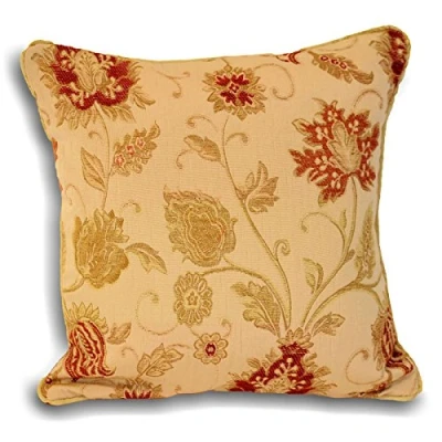 Imagen de Riva Paoletti Zurich Cojín, Champagne Cream,Hilo Bordes, Polyester