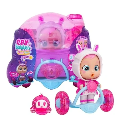 Imagen de BEBÉS LLORONES LÁGRIMAS MÁGICAS STAR CONEY Coleccionable Mini Muñeca Bebé para Coleccionar, Vestida un Traje Iridiscente, Llora Lágrimas de Verdad con una Capsula 2x1 con, 3+ años