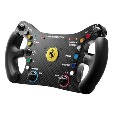 Imagen de Thrustmaster Ferrari 488 GT3 Wheel Add On, Aro de Volante Carreras, PC, PS5, PS4, Xbox Series XS, One, Con Licencia Oficial
