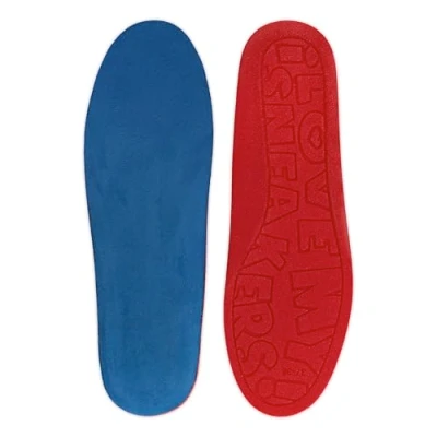 Imagen de Bama Foam Footbed Plantillas cómodas para zapatillas y zapatos informales, con espuma transpirable extra amortiguadora, 1 par, 39/40
