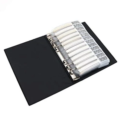 Imagen de DollaTek condensatore 0603 (0.5pF 2.2uF) 90 Valore x 50pcs = Kit di Libro combinato del conduttore 4500pcs SMD SMT