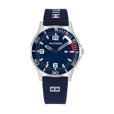 Imagen de Tommy Hilfiger Reloj Analógico para Nios de Cuarzo con Correa en Silicona 1720016