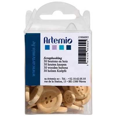Imagen de Artemio Legno pulsanti 30/Pkg