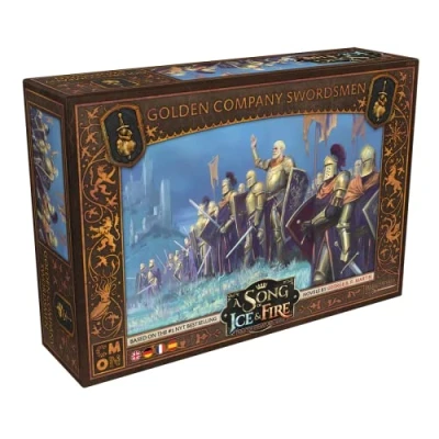 Imagen de CMON Canción de Hielo y Fuego Espaderos la Compañía Dorada Juego Miniaturas