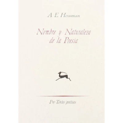 Imagen de Nombre Y Naturaleza De La Poesia