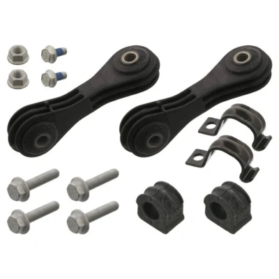 Imagen de FEBI BILSTEIN 36757 Juego de reparación, suspensión del estabilizador Eje delantero con barra acoplamiento SEAT: Leon I Hatchback