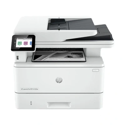 Imagen de Impresora multifunción HP LaserJet Pro 4102fdw, Fax, Bluetooth, Wi Fi Direct, 40 ppm, Blanco