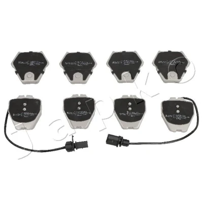Imagen de JAPKO 500912 Juego de pastillas freno con contacto avisador desgaste AUDI: A4 B5 Berlina, A6 C5 Avant