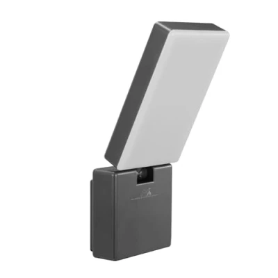 Imagen de Maclean MCE514 Lámpara LED, Iluminación de Pared para Exterior, 10W, 700lm, Blanco Neutro 4000K, IP65 Resistente al Agua (Gris)