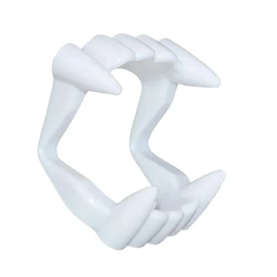 Imagen de TK Gruppe Timo Klingler Mordida de vampiro, apta para niños, estable e inofensiva, dientes Vampiro Drácula enganchar, Halloween y Carnaval