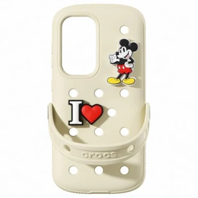 Imagen de Funda Samsung Crocs Case, Para Galaxy S25 Plus, Silicona, Amarillo