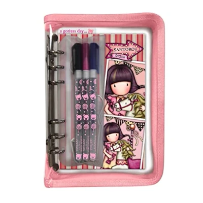 Imagen de Santoro Set De Papelería Gorjuss Fairground Carousel 15,4X22X2,3Cm, Multicolor (1137GJ01)