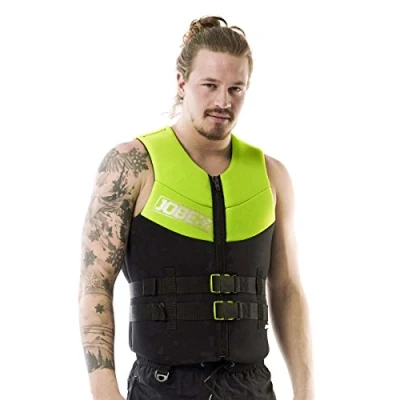 Imagen de Jobe Chaleco Salvavidas de Neopreno para Hombre, Verde Lima, XL