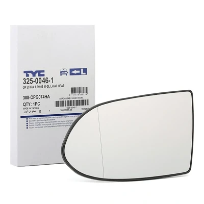 Imagen de Cristal de espejo, retrovisor exterior TYC 325 0046 1