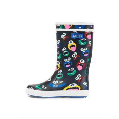 Imagen de Aigle Lolly Pop Play2, Botas de lluvia para Unisex Niños, Multicolor (Monstruos), 32 EU