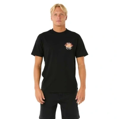 Imagen de Rip Curl Camiseta estampada, Hombre, Talla: Large, Black