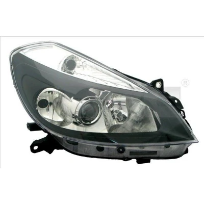 Imagen de TYC 20 0795 25 21 Faros derecha H7/H1/H7 con luz estática para curvas circulación por la sin electromotor RENAULT: CLIO 3