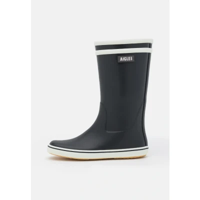 Imagen de Aigle Malouine Botas de agua, Mujer, Talla: 35, Marine/blanc Zapatos